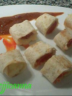 Una foto de Rollitos de chistorra