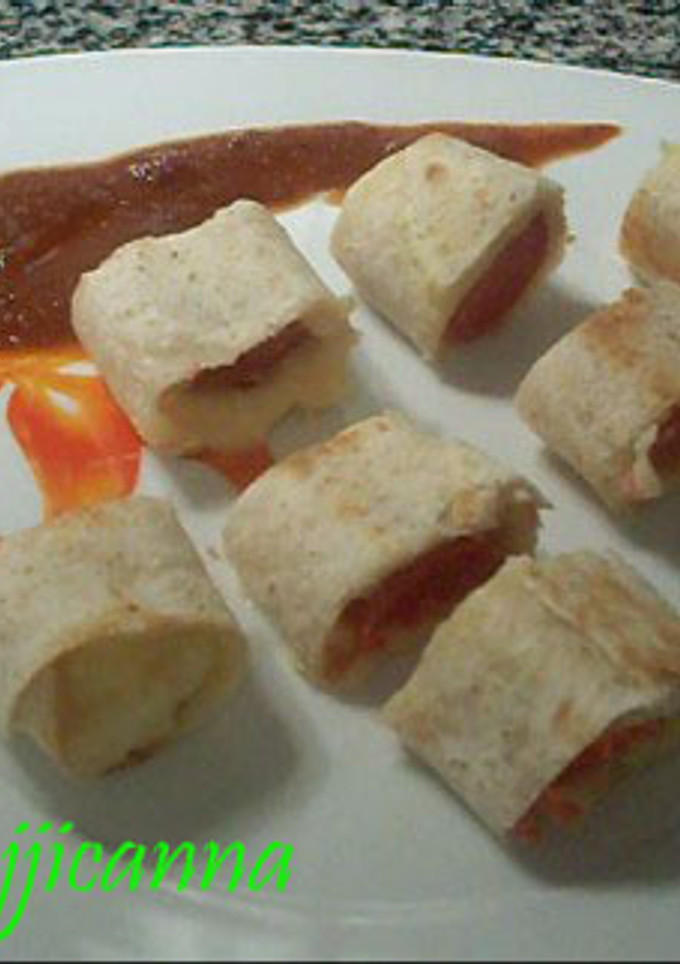 Una foto de Rollitos de chistorra