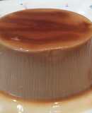 Flan de café con nata
