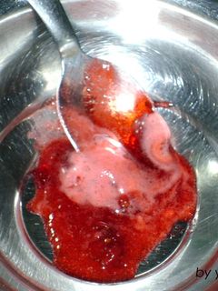 Una foto de Dulce de frutillas fácil
