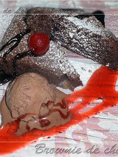 Una foto de Brownie de chocolate perfecto