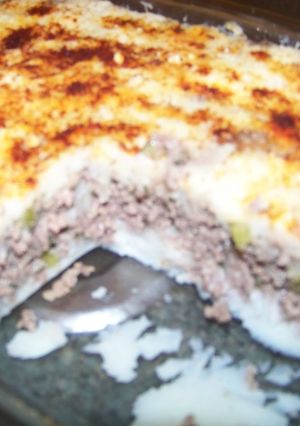 Una foto de Pastel de carne en microondas