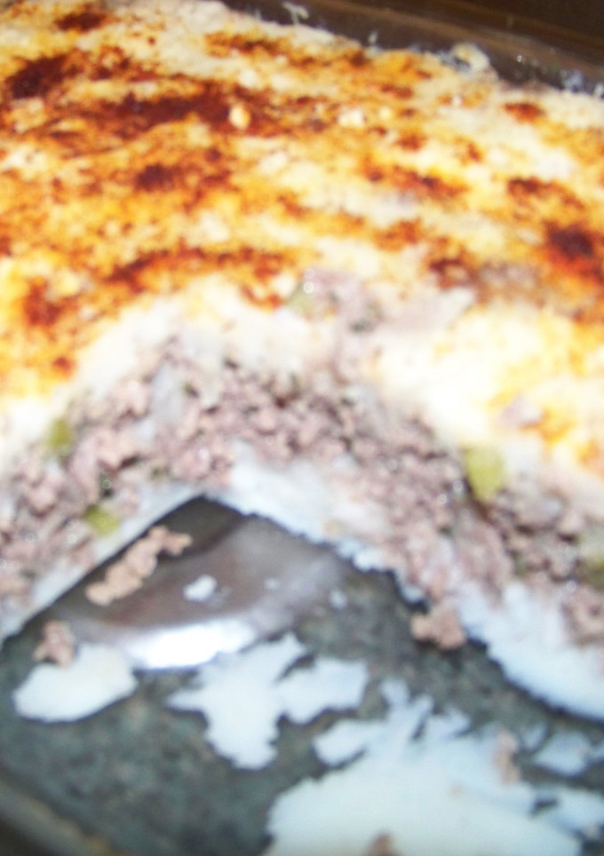 Una foto de Pastel de carne en microondas