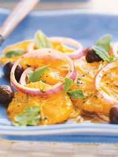 Una foto de Ensalada de naranja con especias