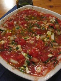 Foto principal de Ensalada de tomate con queso feta