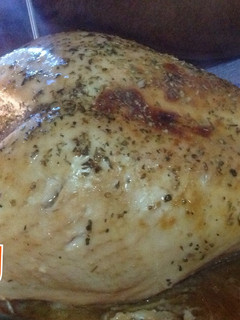 Una foto de Pavo relleno de frutos secos