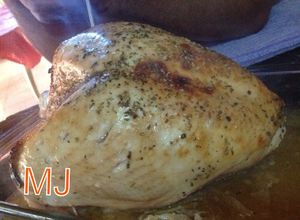 Una foto de Pavo relleno de frutos secos