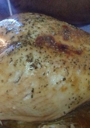Una foto de Pavo relleno de frutos secos