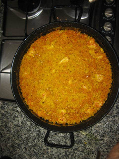 Una foto de Arroz con merluza
