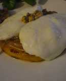 Calabaza a la plancha con mozzarella fresca