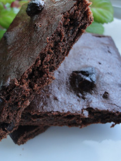 Una foto de Brownie de calabaza y cacao