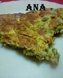 Tortilla de espárragos casera