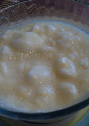 Una foto de Natillas nevadas