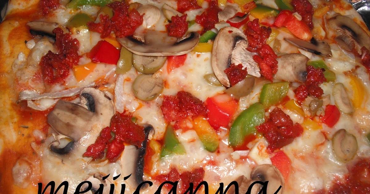 Pizzas Vegetarianas 303 Recetas Caseras Cookpad 6456