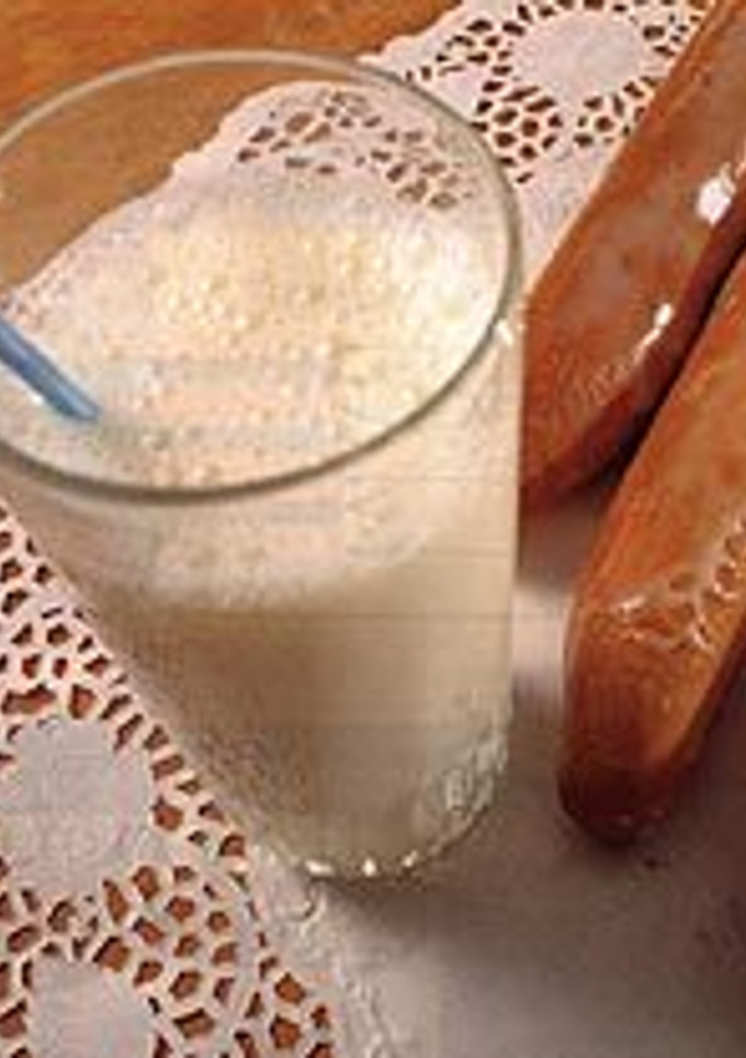 Una foto de Receta de Horchata de Chufa