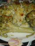 Brócoli gratinado en salsa bechamel