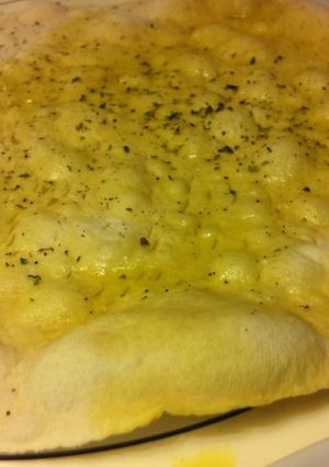 Una foto de Focaccia básica italiana