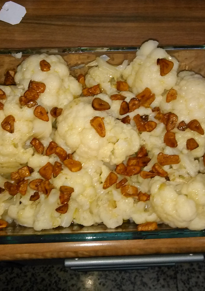 Una foto de Ensalada de coliflor