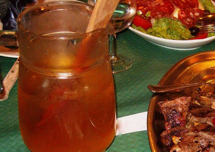 Sangría de sidra asturiana