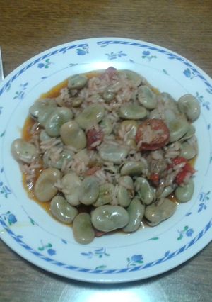 Una foto de Guiso de Habas