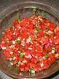 Salsa cruda para encima del chuño puti