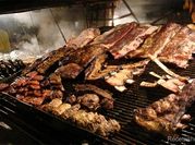 Una foto de entrecot de vaca