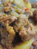 Guiso de zorza y verduras
