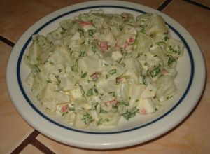 Una foto de Ensalada de Chayote