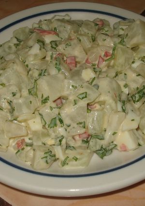 Una foto de Ensalada de Chayote