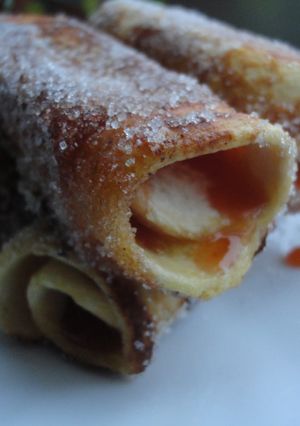Una foto de Rollitos de pan francés