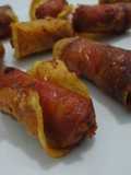 Tapita de chips y txistorra