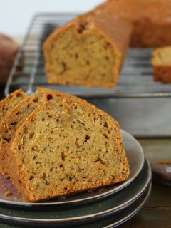 Hình của món Banana Pumpkin Bread.