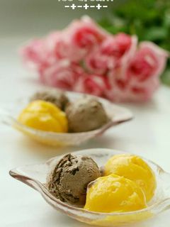 Hình của món Kem xoài không thể dễ hơn..
