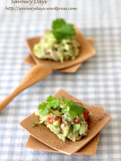Hình của món Salad quả bơ Mexico (Guacamole ).