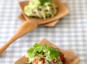 Hình của món Salad quả bơ Mexico (Guacamole ).