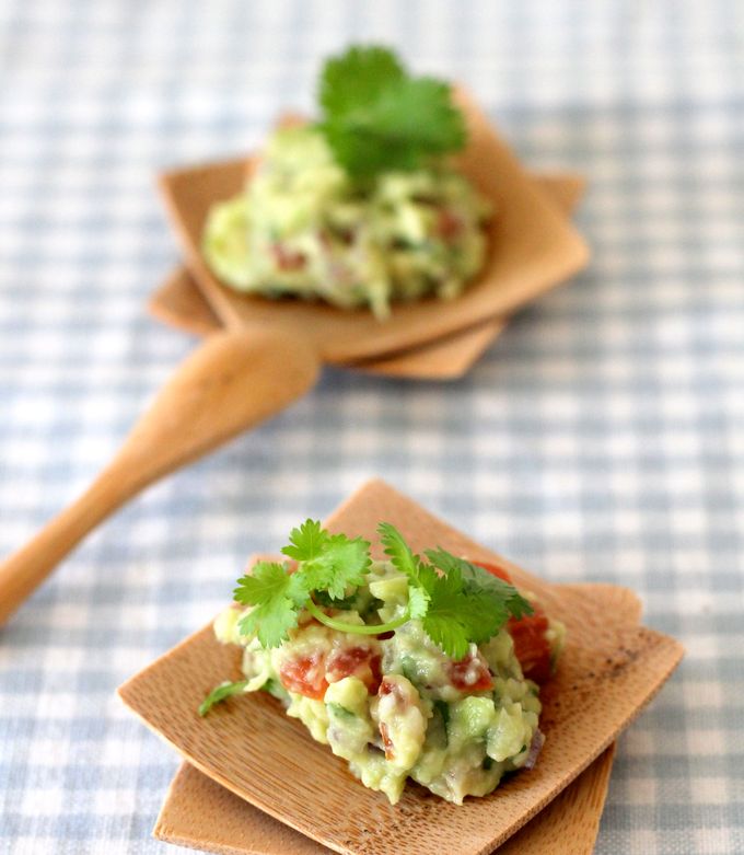 Hình của món Salad quả bơ Mexico (Guacamole ).