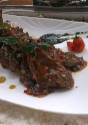A picture of Mongolian-Style Grilled Lamb Chops.