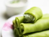 Bánh crepe nhân dừa Malaysia
