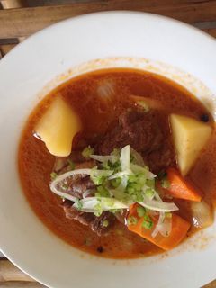 Hình của món Bò kho ( kiểu âu).