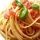 トマトソースパスタ