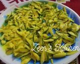 A picture of step 1 of Sun-dried Mango Powder or Amchur.