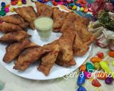 A picture of step 3 of Whole Wheat Aloo Samosas.