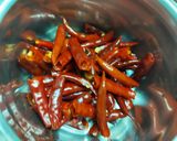 A picture of step 1 of Hot Garlic Sauce.