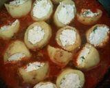 A picture of step 11 of Lucknowi Bharwa Aloo.