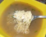 A picture of step 6 of Noodles Soup.