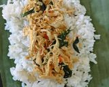 Foto langkah ke 3 dari resep Nasi Uduk Ayam Suwir Bakar.