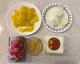 A picture of step 2 of No Bake Tomato Feta Pasta 🍅🧀.