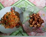 Foto langkah ke 8 dari resep Lumpia Jagung Pedas Dower with Vegetable Color.