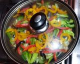 Foto del paso 4 de la receta: Pollo con morrones