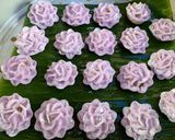 รูปขั้นตอนการทำที่ 4 ของ ขนมช่อม่วง 🌸